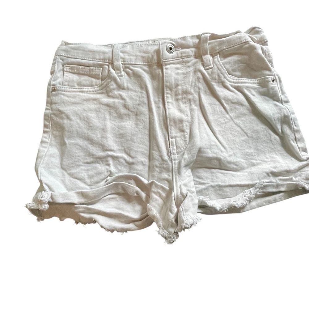Regeneration. Beach babe size 9 (29) Women's White Frayed Hem Shorts